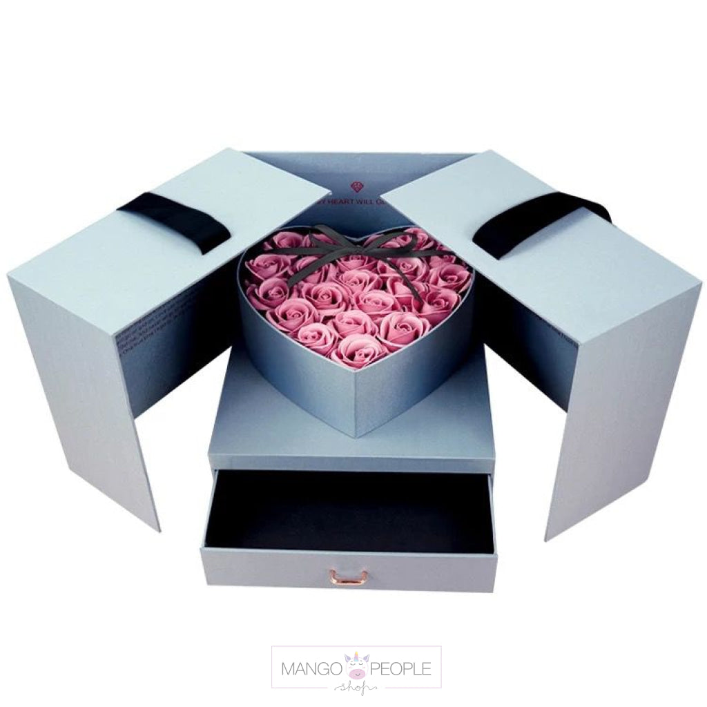 Romantic Heart Shaped Gift Box Gift Boxes & Tins Mango People Factory 