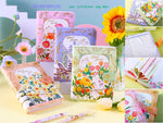 Secret Garden -Flower Design Pretty Notebook Diary Notepad