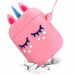 Load image into Gallery viewer, Sleepy Unicorn Airpods Case AirPods Case Mango People International Pink 
