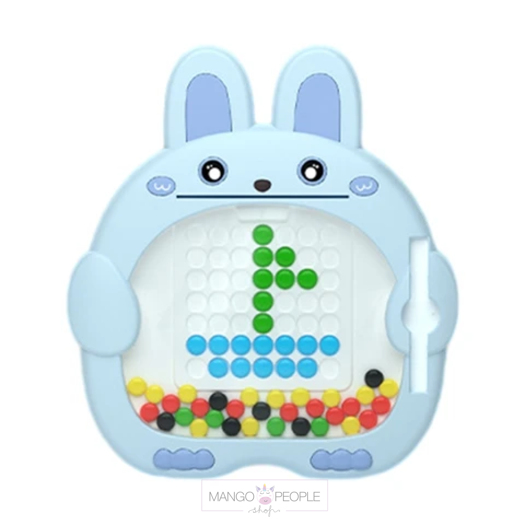 Small Portable Cute Rabbit Shaped Magnetic Drawing Board