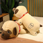 Load image into Gallery viewer, Pug Dog Long Pillow Plush Toy