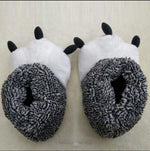Load image into Gallery viewer, Soft Plush Animal Paw Shoes Slippers