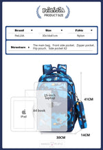 Load image into Gallery viewer, Space Print Backpack For School And College Kids Backpack

