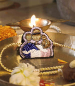 Load image into Gallery viewer, Special Beaded Sibbling Rakhi
