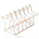 Load image into Gallery viewer, Star Rose Gold Desk Accessory Magazine/Book Holder Home &amp; Living Moradabad 