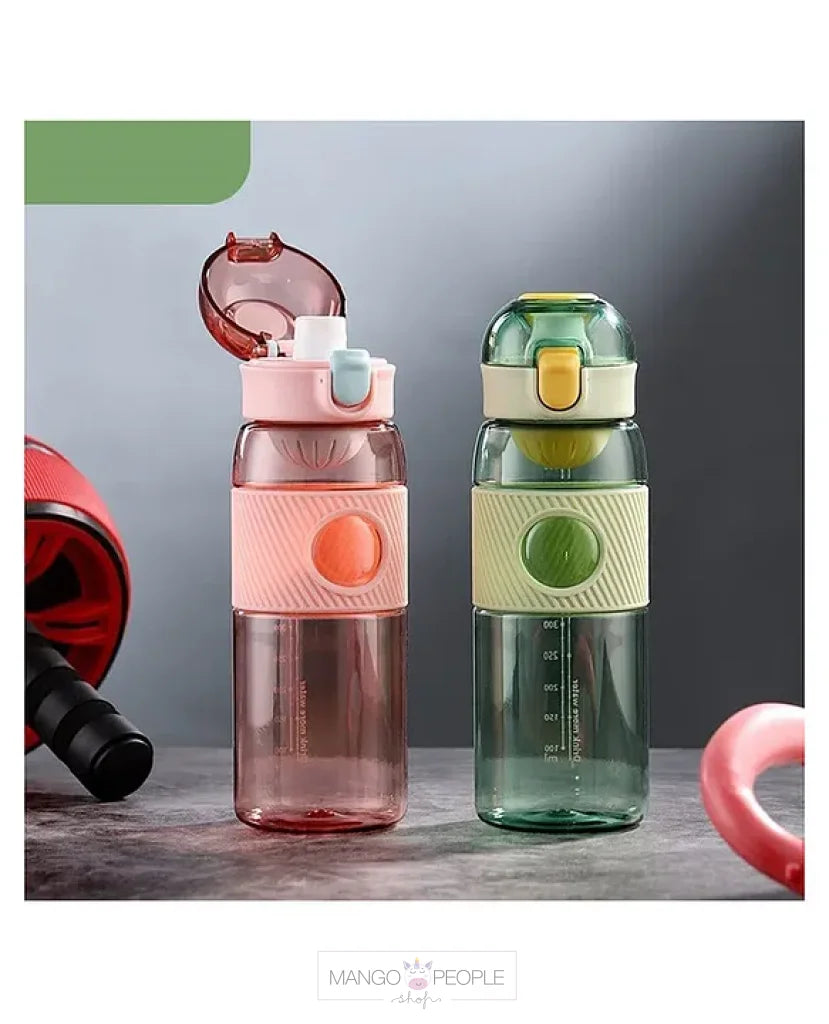 Anti Leak Proof Water Bottle - 600Ml