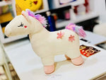 Load image into Gallery viewer, Multicolor Floral Unicorn Soft Toy Plush