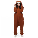 Load image into Gallery viewer, Teddy Onesie with Ears and Tail Onesie Mango People Factory S 
