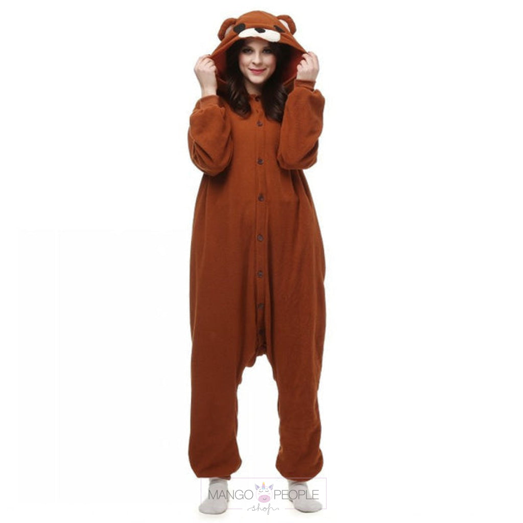 Teddy Onesie with Ears and Tail Onesie Mango People Factory S 