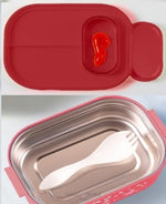Load image into Gallery viewer, Themed Stainless Steel Lunch Box -700Ml With Complimentary Gift And Mobile Holder
