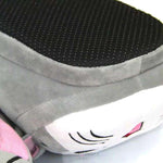 Load image into Gallery viewer, Cute Animal Grey Cat Design Fluffy Slippers