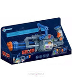 Load image into Gallery viewer, Transparent Gear Soft Bullet Shooting Gun With Music And Sound Toys For Children &amp; Games
