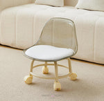 Load image into Gallery viewer, Transparent Pet Home Furniture Rotating Wheel Low Chair For Kids And Adults Kids Chair
