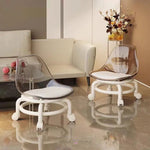 Load image into Gallery viewer, Transparent Pet Home Furniture Universal Wheel Kid’s Chairs Kids Chair
