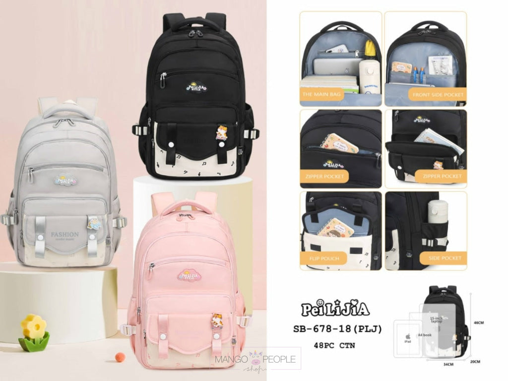 Trendy Multipurpose Backpack For High School And College Students Backpack