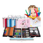 Load image into Gallery viewer, Unicorn Briefcase Art Set Stationery Mango People Local 
