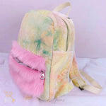 Load image into Gallery viewer, Unicorn In Disguise Hooded Velvet Backpack Backpack Mango People International 
