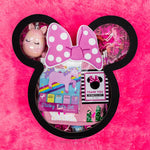 Load image into Gallery viewer, Unique Minnie Mouse Theme Gift Hamper Box With Clear Lid