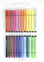 Load image into Gallery viewer, Washable Watercolor Pens Set - 48 Shades Markers And Highlighters