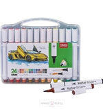 Load image into Gallery viewer, Washable Watercolor Pens Set - 24 Shades Markers And Highlighters
