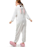 Load image into Gallery viewer, White Rabbit Onesie with Long Ears Onesie Mango People Factory 