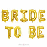 Load image into Gallery viewer, Bride To Be Balloons Party Supplies Mango People Local Gold 