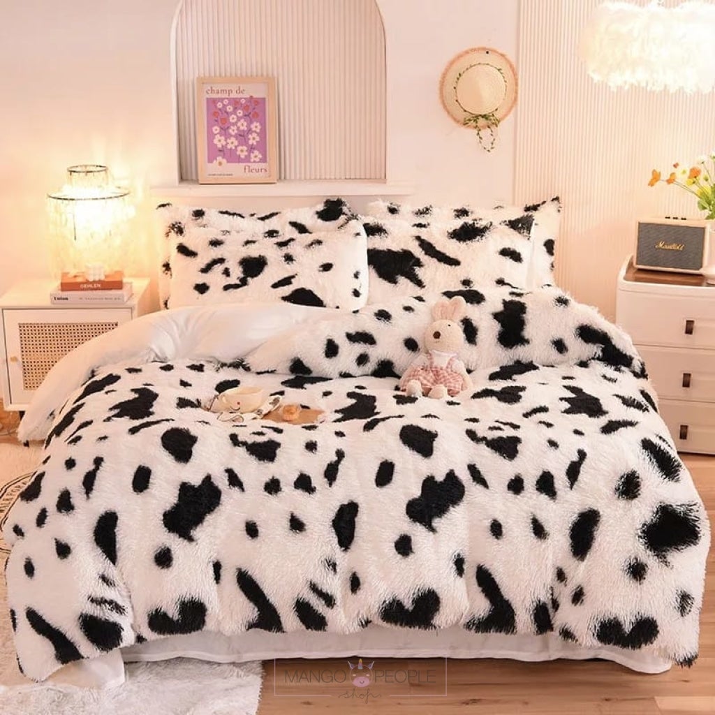 Comfy Cow Print Bedding Set Beds & Accessories Mango People Factory 