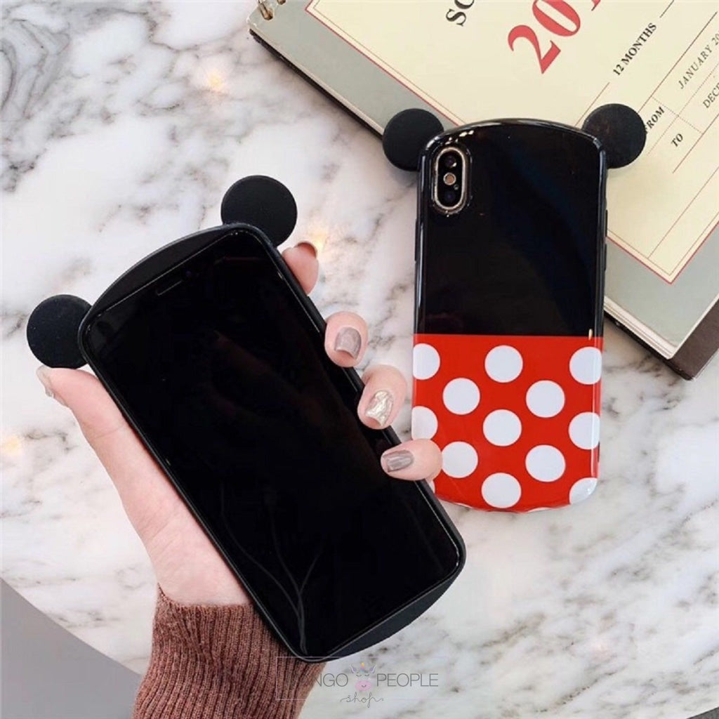 Cute Minnie Mouse iPhone Case phone case Mango People International 
