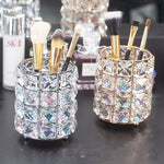 Load image into Gallery viewer, Diamond Studded Makeup Accessories Holder Cosmetic/Jewellery Organizer Mango People Local 