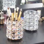 Load image into Gallery viewer, Diamond Studded Makeup Accessories Holder Cosmetic/Jewellery Organizer Mango People Local 