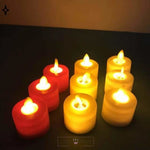 Load image into Gallery viewer, Festive Flickering LED Candles-Set of 24 pcs Lights Mango People Local 