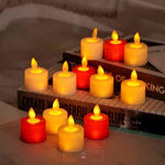 Load image into Gallery viewer, Festive Flickering LED Candles-Set of 24 pcs Lights Mango People Local 