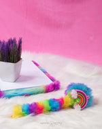 Load image into Gallery viewer, Furry Rainbow Pen Pen Mango People Local 
