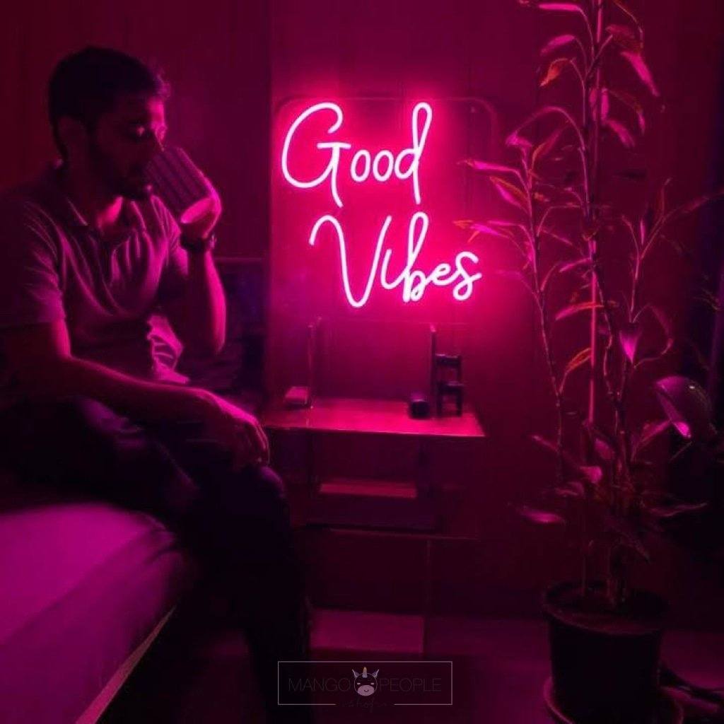 Good Vibes - Neon Sign (NO COD) Neon Sign Beyond Neon 