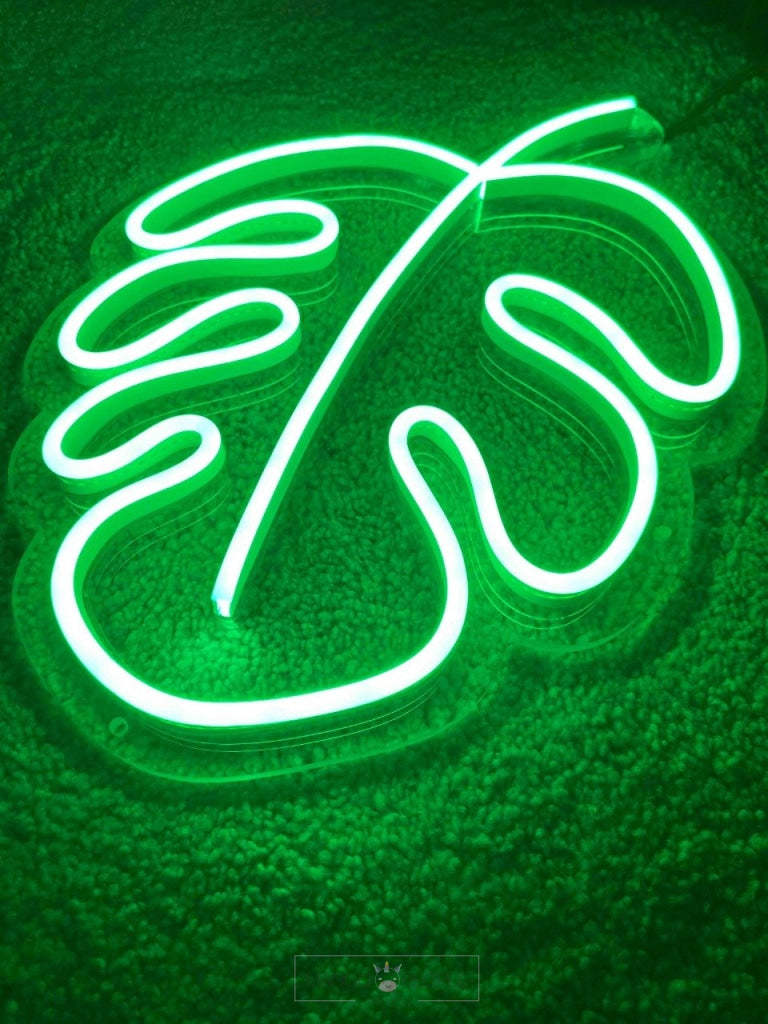 Leaf Minieon Neon Sign Beyond Neon 