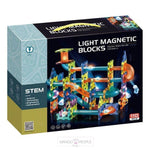 Load image into Gallery viewer, Light Magnetic Blocks Games Mango People 
