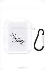 Load image into Gallery viewer, Majestic Crown King Design Airpods Case 1/ 2 Airpods