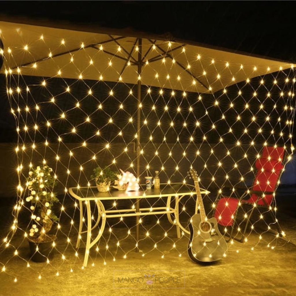 Mermaid Scales Large Net String LED Lights Fairy Lights The Krazy Store 