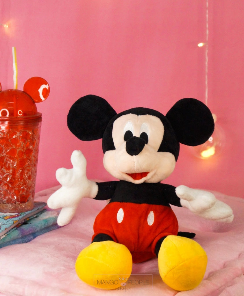 Mickey Mouse Red Plush Stuffed Toy Stuff Toy Mango People Flowers 40 cm 
