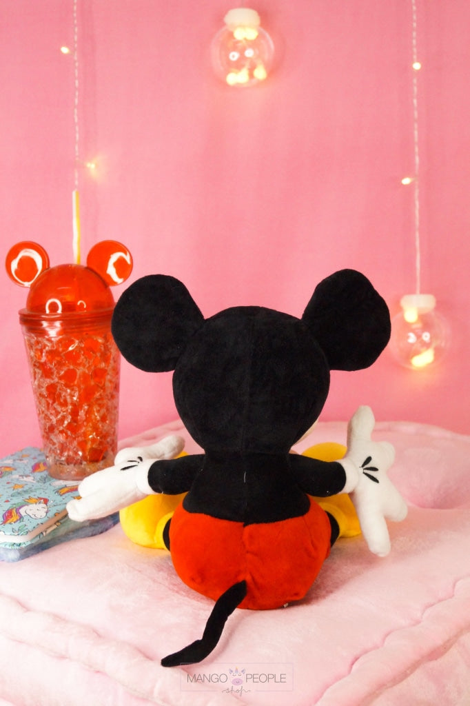 Mickey Mouse Red Plush Stuffed Toy Stuff Toy Mango People Flowers 