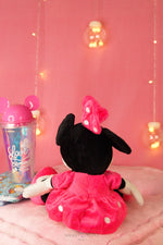 Load image into Gallery viewer, Minnie Mouse Pink Plush Stuffed Toy Stuff Toy Mango People Flowers 