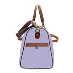 Load image into Gallery viewer, Monogram Personalised Rose Pattern - Lilac Duffle Bag UrbanHand 