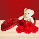 Load image into Gallery viewer, My Forever Valentine Box Teddy Bear Mango People International 
