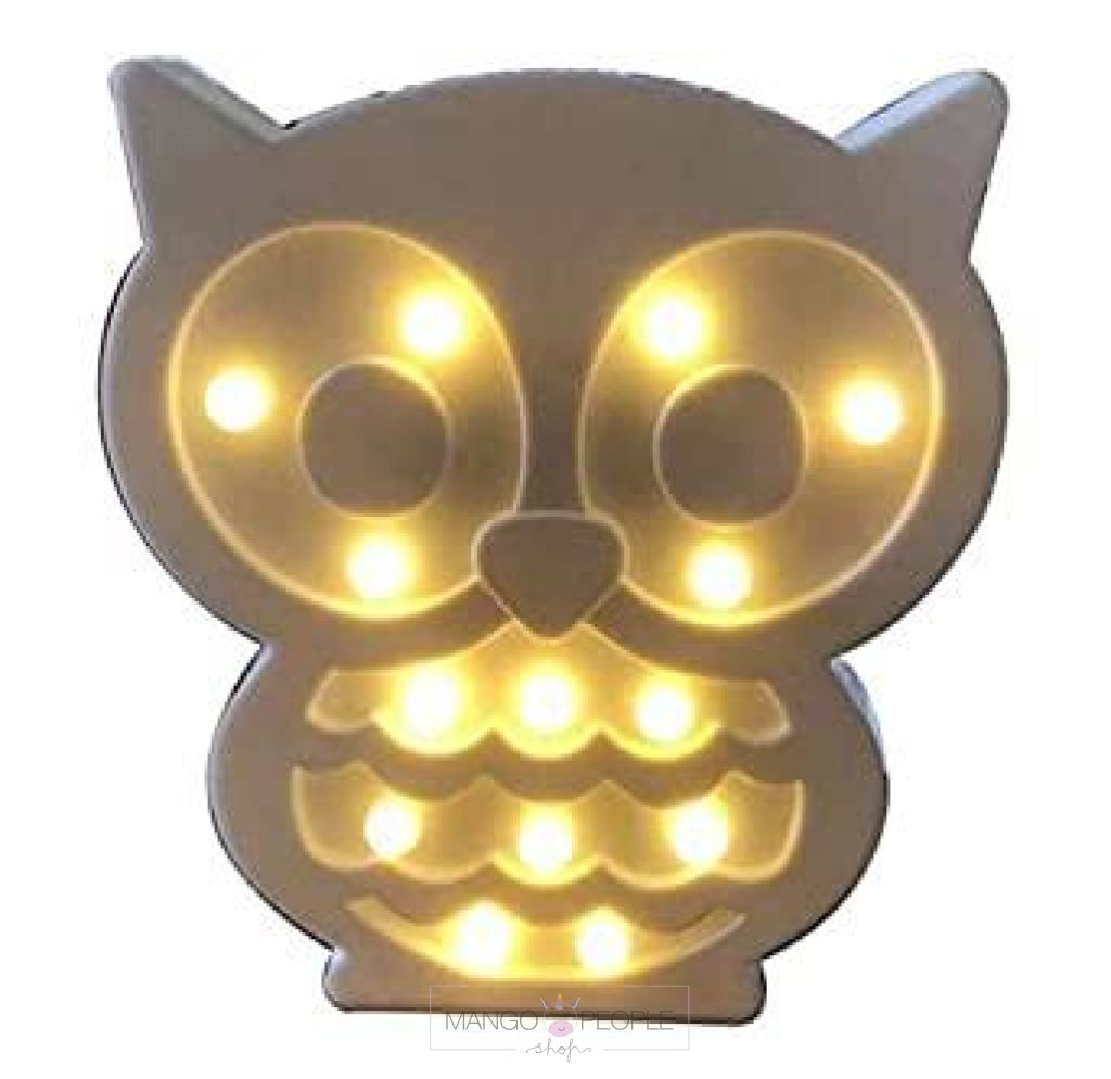 Owl Marquee Light Marquee Light Mango People International 