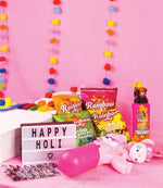 Load image into Gallery viewer, Holi Fiesta Pom Pom Llama Gift Hamper - Set of 9 Products Gift Hamper Mango People Local 
