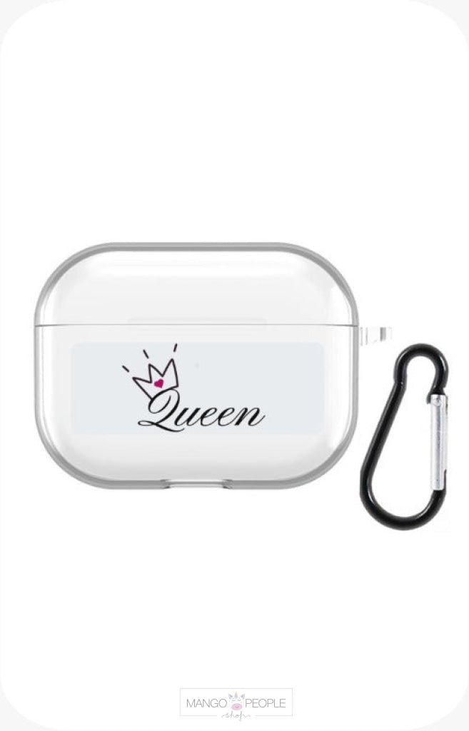 Majestic Looking Crown Queen Design On Airpods Case Pro Airpods