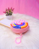 Load image into Gallery viewer, Rainbow Doughnout Coin Case Coin Purse Mango People Local 
