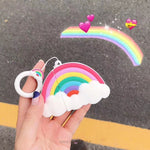 Load image into Gallery viewer, Rainbow in Clouds Airpods Case AirPods Case Mango People International 