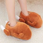 Load image into Gallery viewer, Cute Turkey Animal Style Slipper Slippers Plush Shoes