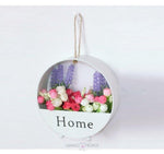 Load image into Gallery viewer, Round Shape Free Stand Cum Wall Hanging Flower Decoration-White HOME Peppy Basket 
